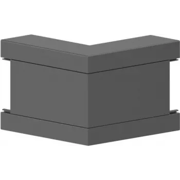 GGK BR 60x130/80-AE zunanji kot 60x130/80 RAL 9005 PVC (12793)