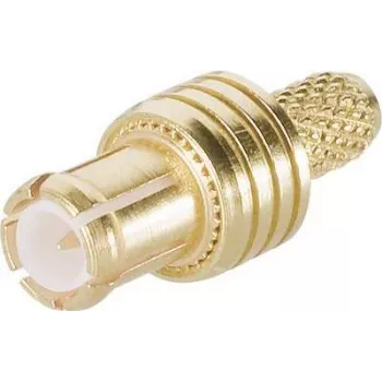 TELEGÄRTNER MCX ravni konektor 50 Ohm crimp/spajkanje za RG174/RG188/RG316