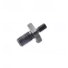König & Meyer 21922-000-25 navojni adapter M10 na 1/4 palca, črn, pocinkan