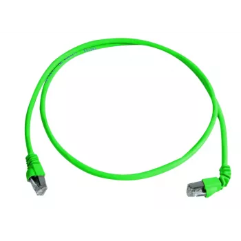 Telegärtner MP8 FS 500 Cat6a SFTP patch kabel RJ45 7,5m zelen L00004A0111