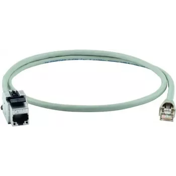 Telegärtner L00004A0128 Cat.6A S/FTP patch kabel, 7,5 m, siv