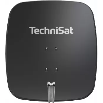 TechniSat SATMAN 65 PLUS satelitska antena – 65 cm, ojačenje 35,7 dBi, HDTV, montaža na drog, svetlo siva