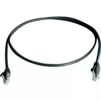 Telegärtner L00001A0238 2m Cat6 U/UTP črn omrežni kabel