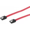 GoodConnections SATA 3 Gb/s kabel z zaklepom, 0,5 m, rdeč 5045-A05