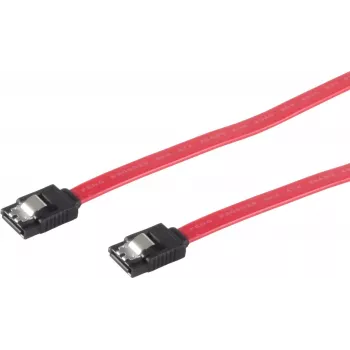 GoodConnections SATA 3 Gb/s kabel z zaklepom, 0,5 m, rdeč 5045-A05