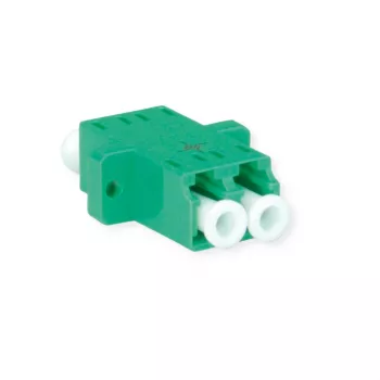 Telegärtner J08071A0021 LC/APC enorodovni optični konektor, zelen