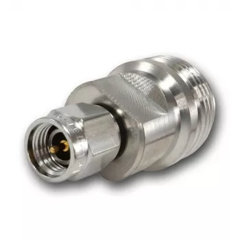 Telegärtner medserijski koaksialni adapter SMA vtič na N vtičnico 50 Ohm DC-18 GHz