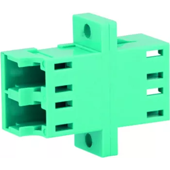 Telegärtner J08071A0028 LC/APC simplex adapter, zelen, cirkonijev tulec