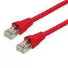 TELEGÄRTNER 100028072 Cat6a S/FTP patch kabel, 5,5 m, rdeč