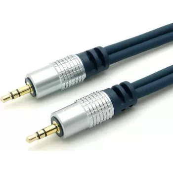 HOME-CINEMA Premium 3,5mm stereo avdio kabel 1,5m krom-metal pozlačen 30812MHQ