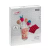 LURCH model za cake pop, silikon, 20 vdolbin, rdeč, 23,0 x 18,5 cm 83027