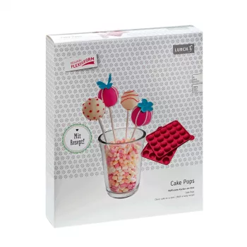 LURCH model za cake pop, silikon, 20 vdolbin, rdeč, 23,0 x 18,5 cm 83027