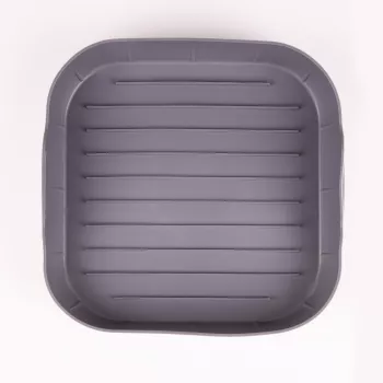 LURCH silikonski vložek za air fryer, kvadratni, 21 x 21 x 5 cm, antracit 00070206