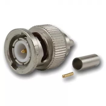 Telegärtner BNC crimp kabelski vtič G08, 50 ohmov, Professional, RD-316, 5 kosov (J01000A0043)