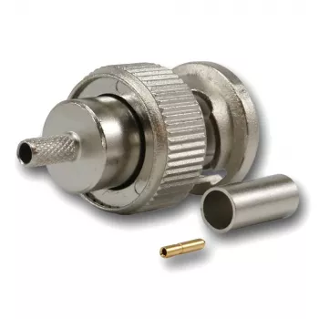 Telegärtner BNC crimp kabelski vtič G08, 50 ohmov, Professional, RD-316, 5 kosov (J01000A0043)