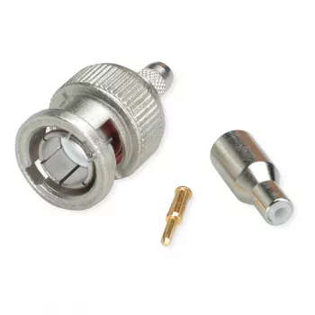 Telegärtner BNC kabelski vtič crimp G04 75 ohmov, crimp/crimp, Standard, A2505, G04 (RG-179B/U) - 1 kos
