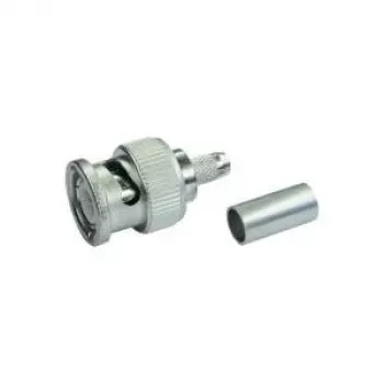 Telegärtner BNC crimp konektor G13/G50, 75 Ohm, Professional, 0,4/2,5, 5 kosov (J01002A1350)