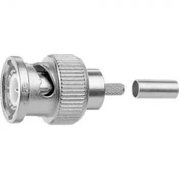 Telegärtner BNC vtič crimp konektor 75 Ohm profesionalna serija za koaksialni kabel J01002A0073