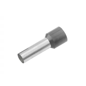 Cimco 187020 končna tulka 4 mm² delno izolirana siva 100 kosov