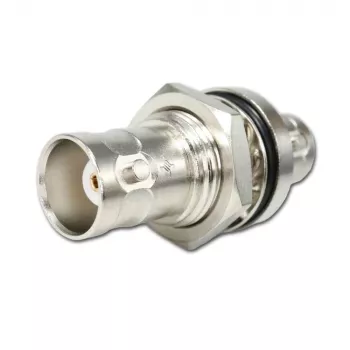 Telegärtner J01004A1233Z BNC vtič na BNC vtičnica adapter, 75 Ohm, črn