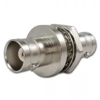 Telegärtner J01004A1233Z BNC vtič na BNC vtičnica adapter, 75 Ohm, črn