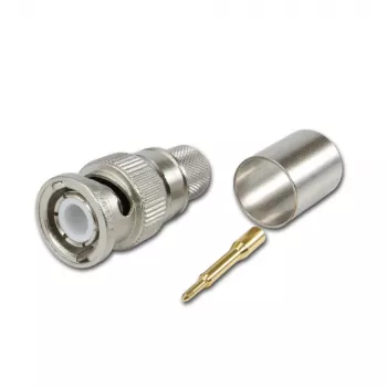 Telegärtner BNC crimp vtič za RG214/U & RG393/U, 50 Ohm, 1 kos J01000A0060
