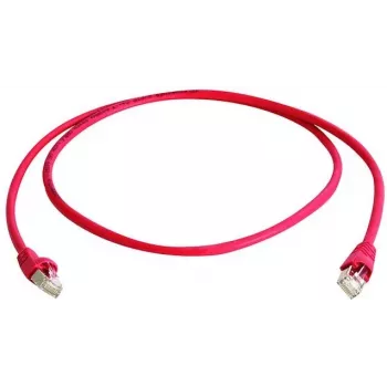 Telegärtner CAT 6A S/FTP crossover mrežni patch kabel, RJ45, 3 m, rdeč, brez halogenov, negorljiv L00002A0139