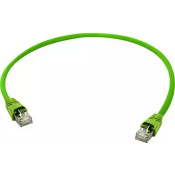 Telegärtner L00000A0138 Cat5e S/FTP patch kabel, 1m, zelen