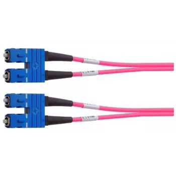 Telegärtner SC/SC OM4 dupleks optični patch kabel, 2 m, vijoličen L00881A0028