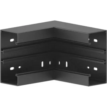 GGK BR 60x130/80-IE notranji kotni kos 60x130/80 RAL 9005 globoko črn PVC 12795