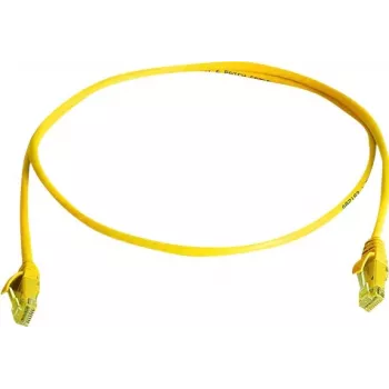 Telegärtner DataVoice Office Cat 6 UTP patch kabel RJ45 na RJ45, 3m, rumen RAL 1021, brez halogenov L00002A0237