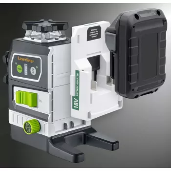 Laserliner PowerPlane-Laser 3G Multi-18V Green 3 x 360° laserski nivelir (osnovna enota) 036.380L