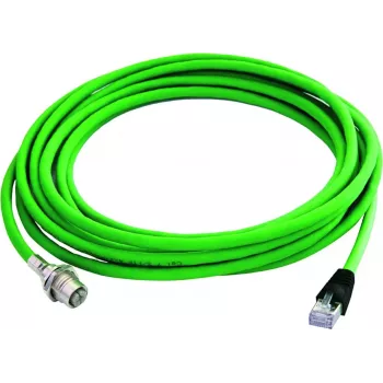 Telegärtner Cat.6A S/FTP patch kabel, 3 m, LSZH, siv 100017394
