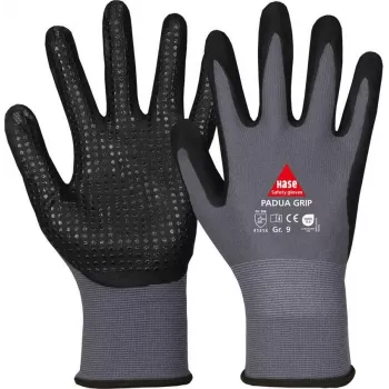 HASE SAFETY GROUP AG 508150 8 Padua Grip z nitrilom prevlečene najlonske delovne rokavice velikost 8