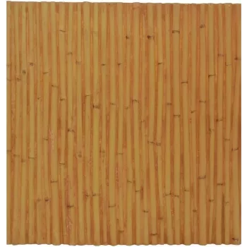 EUROPALMS bambusova stenska plošča 100x100cm, naravna okrasna plošča 83313220