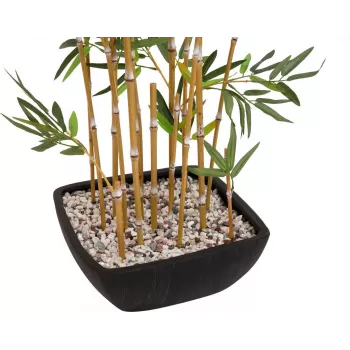EUROPALMS umetni bambus v okrasni posodi, 150cm 82509262