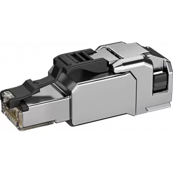 TELEGÄRTNER 100040203 RJ45 keystone modul Cat.6A oklopljen brez orodja IDC