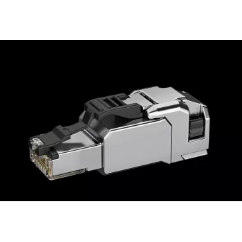 TELEGÄRTNER 100040203 RJ45 keystone modul Cat.6A oklopljen brez orodja IDC