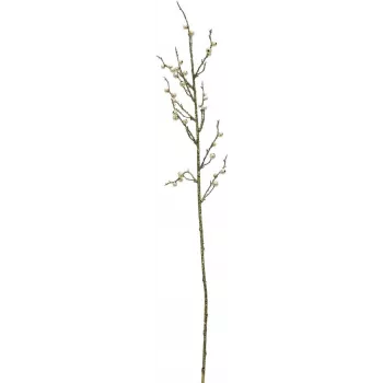 EUROPALMS bleščeča zlata veja jagod, 85 cm, paket 3 kosov (83500441)