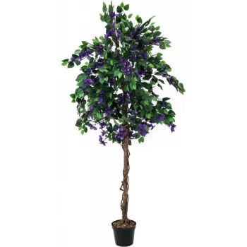 EUROPALMS bougainvillea umetna rastlina, sivka, 150 cm 82507035