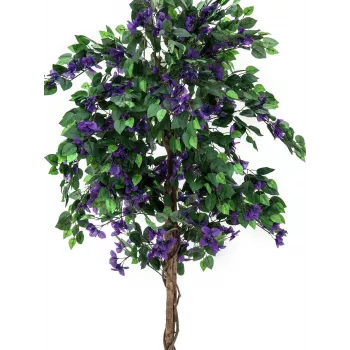 EUROPALMS bougainvillea umetna rastlina, sivka, 150 cm 82507035