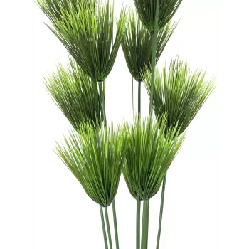 EUROPALMS umetna rastlina papirus, 150cm, zelena, v črnem loncu 82600223