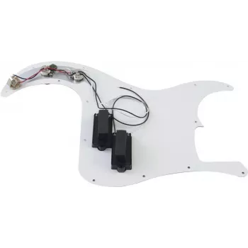 DIMAVERY pickguard za modele električnega basa PB, 3-slojni črn 26300210