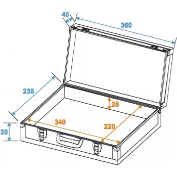 DIMAVERY Effector Case mala (26380050)