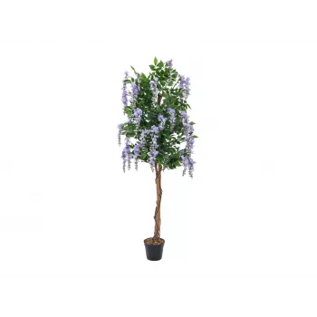 EUROPALMS umetno drevo zlatega dežja (Laburnum), vijolično, 150cm 82507135