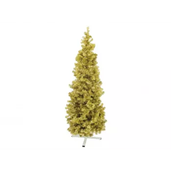 EUROPALMS FUTURA umetno božično drevo, zlato kovinsko, 210 cm 83500555