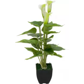 EUROPALMS Calla mini umetna rastlina kala, bela, 43 cm 82540347