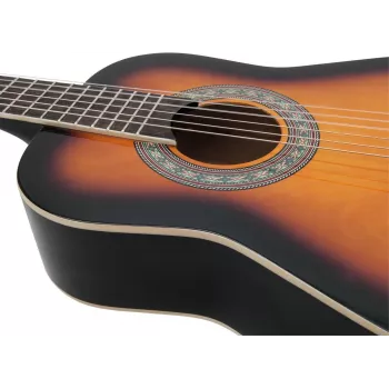 Dimavery AC-303 koncertna kitara 1/2 Sunburst 535 mm menzura 6-strunska