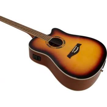 DIMAVERY DR-520 dreadnought akustična kitara, Sunburst 26231274