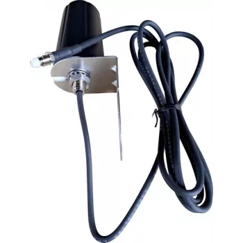 Wittenberg Antennen 5G LTE vsesmerna antena, 2 m kabel, FME vtičnica, 50 Ohm, stenska/mastna montaža (Poly-103554)